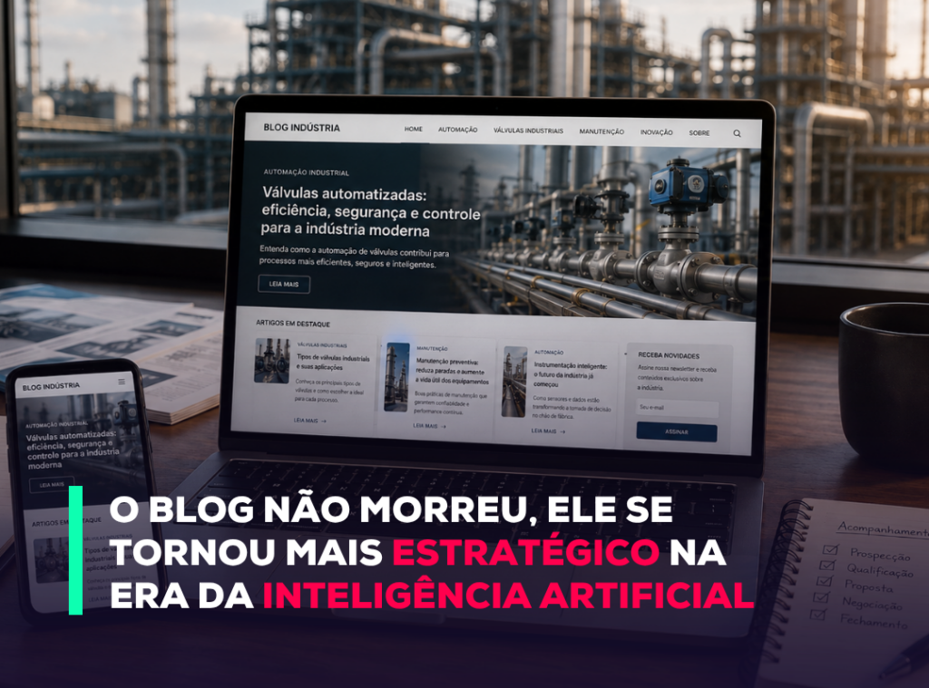O postblog não morreu, mas está mais estratégico na era da inteligência artificial.